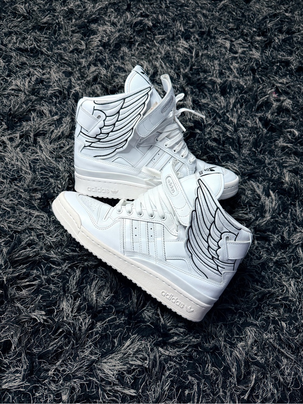 Adidas x Jeremy Scott 4.0 forum cloud white